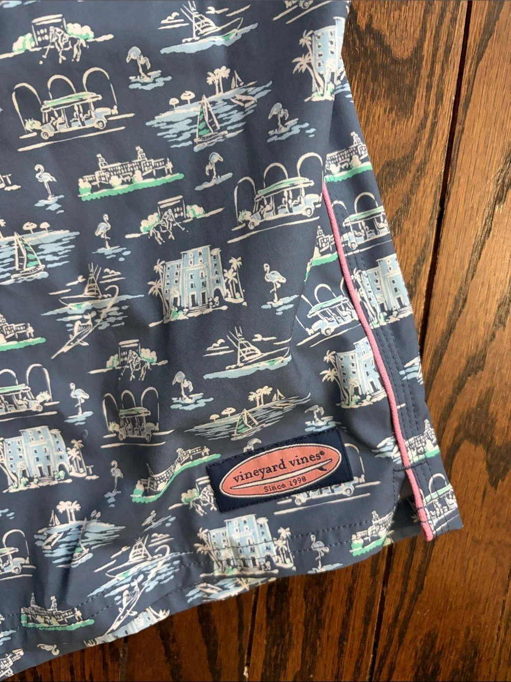 Vineyard Vines navy swim